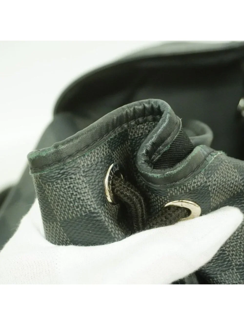Louis Vuitton Backpack Damier Graphite Zack Black Gray